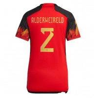 Dres Belgija Toby Alderweireld #2 Domaci za Žensko SP 2022 Kratak Rukav
